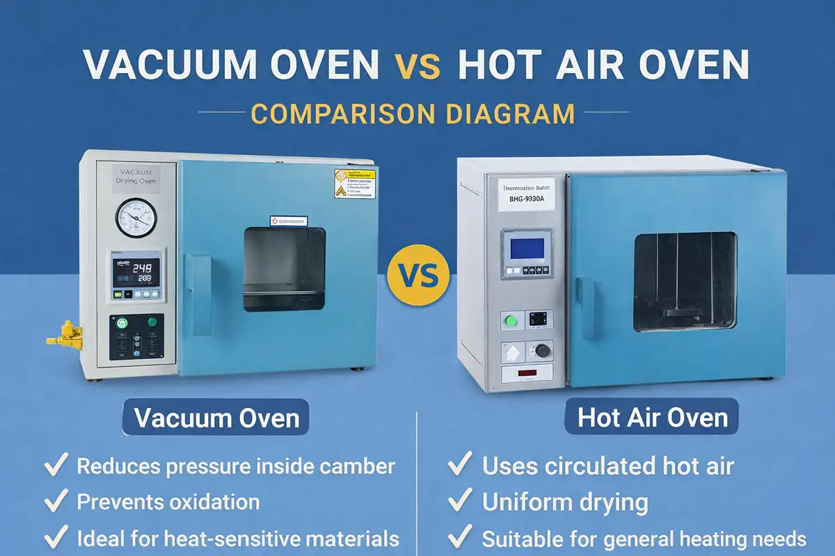 Vacuum Oven vs Hot Air Oven: Which One Should Be Used for Sensitive Drying?